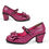 Thumbnail: Chocolaticas mid heel Hound tooth pink