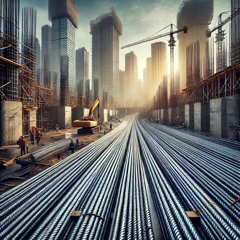 A História do Vergalhão CA50: Da Inovação à Essência da Construção Moderna