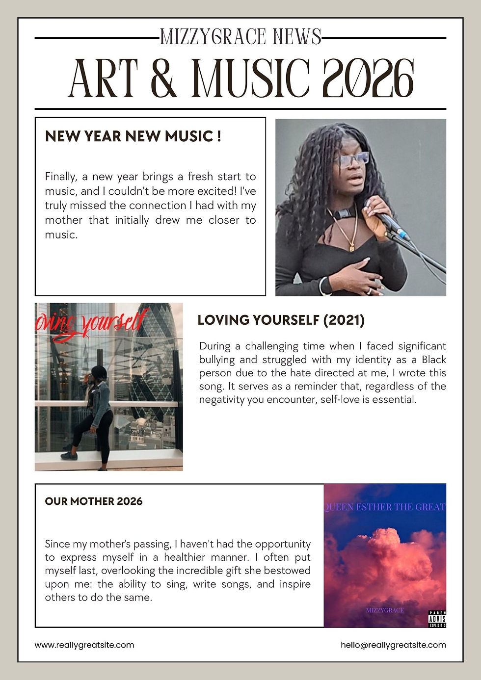 New year New music coming soon