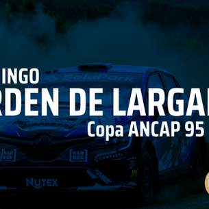 Orden de Largada - Domingo