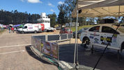 RALLY DE MELO: Parque de Asistencia en el autódromo