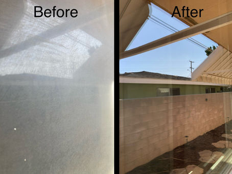 💧 Hard Water Stains on Windows: Causes and How to Remove Them