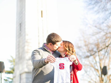 Adams Pregnancy Announcement @ North Carolina State University (NSCU) - Raleigh, North Carolina