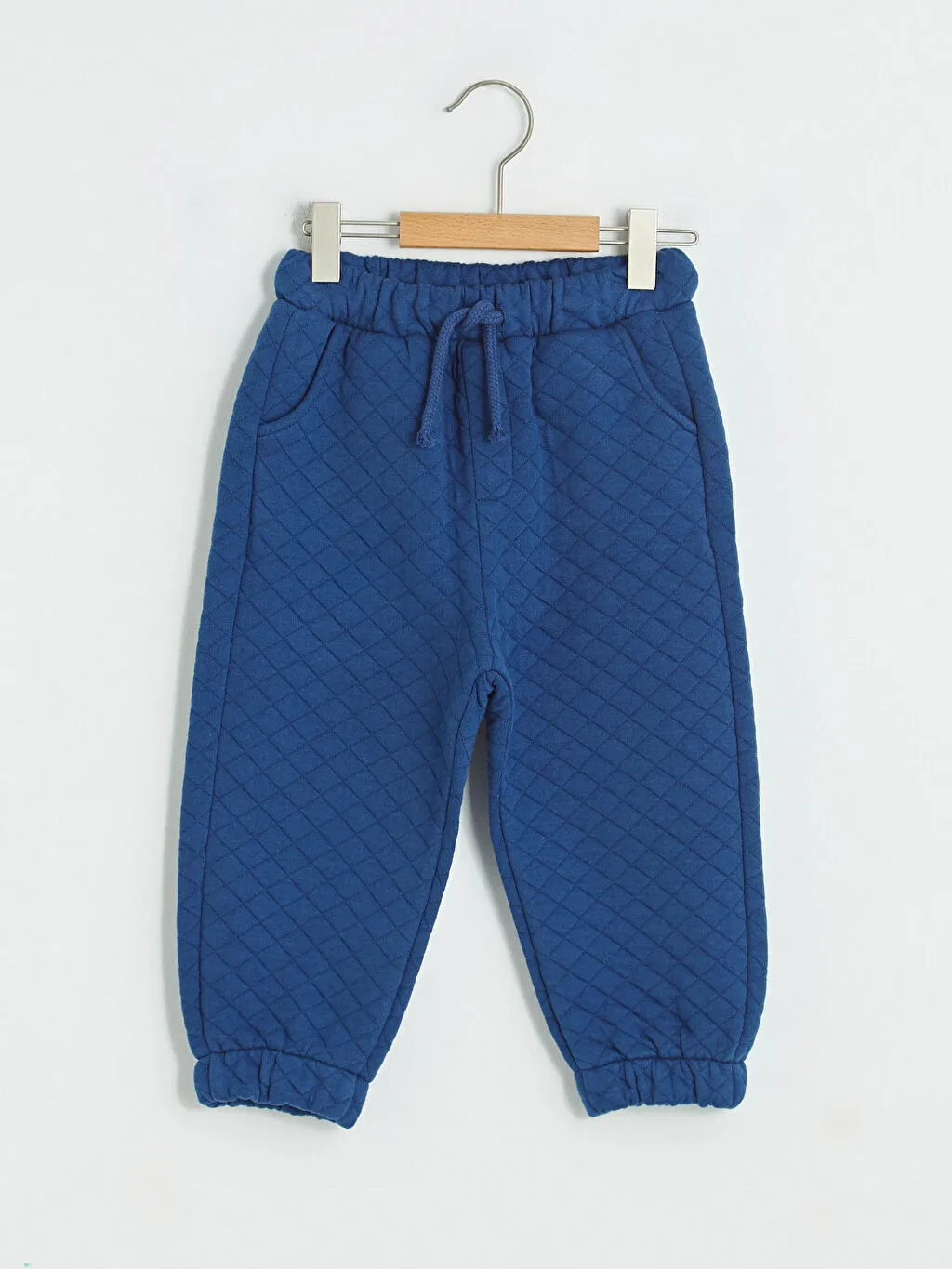 Quilted Patterned Baby Boy Jogger Tracksuit Botto