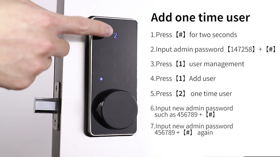 Thumbnail: E106W Wi-Fi Door Lock