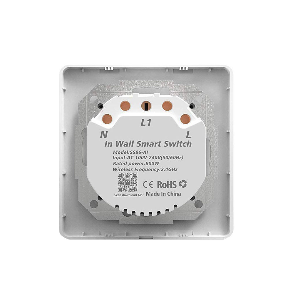 Thumbnail: SS86-02AJAI 2gang Wi-Fi Light Switch