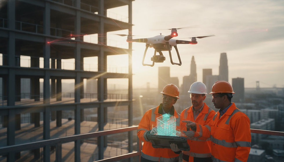Aerial Intelligence Improving Construction Site Safety