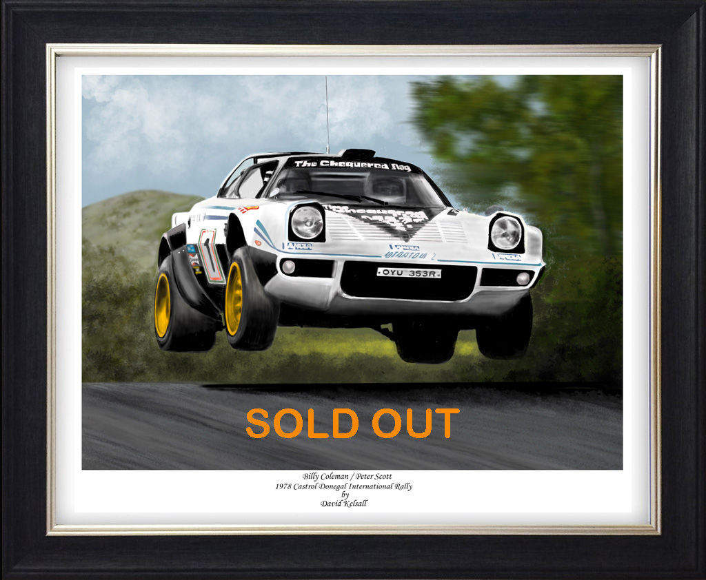 Billy Coleman - 78 Donegal Rally