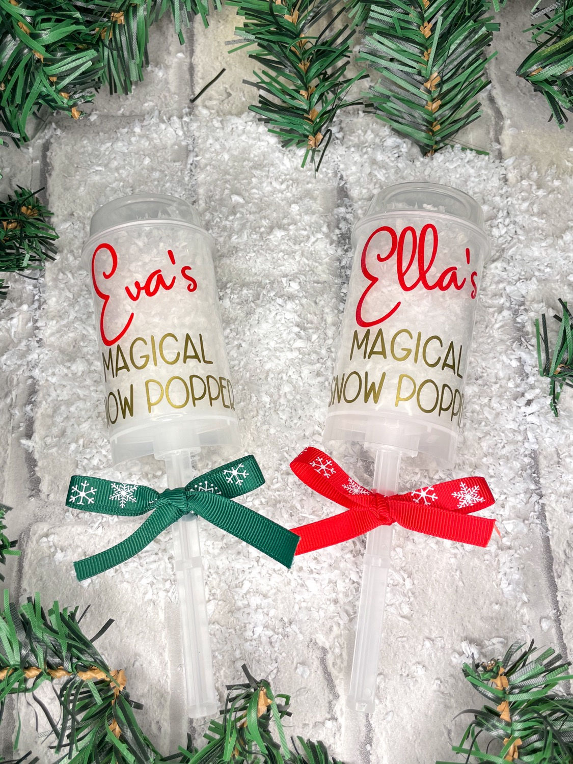 Personalised Magical Snow Popper