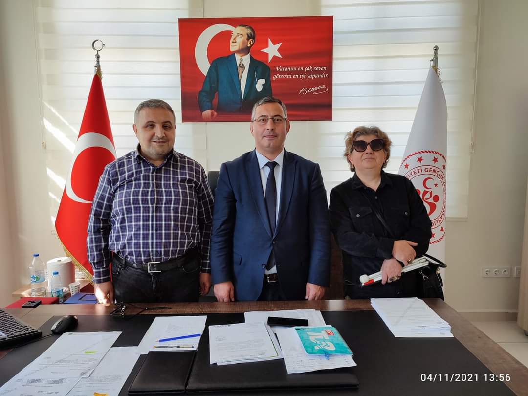 Menteşe Gençlik Spor İlçe Müdürü Sayın Yavuz Karahasanoğlu makamında ziyaret ettik. faaliyeti görseli