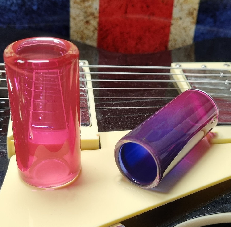 Thumbnail: Duel Coloured Guitar Slides