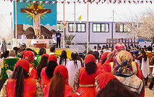 Asociación Salitre del Carmen de María Elena celebra sus 45 años de Camino de Fe en La Tirana 