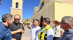 Celebración del hito de firma de contrato obras de emergencia del campanario del Santuario San Lorenzo