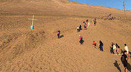 Comunidades de la Diócesis acompañaron a Cristo en el camino de la Cruz en Viernes Santo