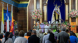 Con Fe y Esperanza, adultos mayores inauguran el camino hacia la Fiesta de la Virgen del Carmen