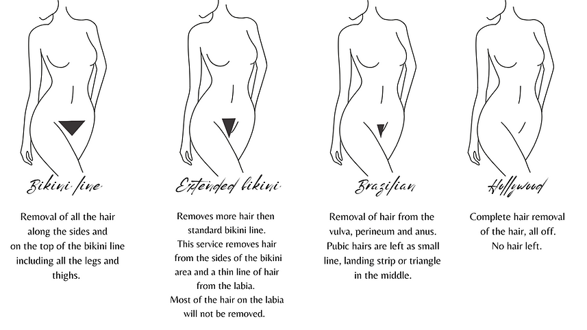 intimate waxing styles