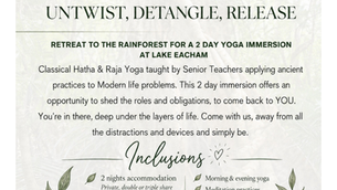Return to Self - A 2 day Yoga Immersion at Lake Eacham