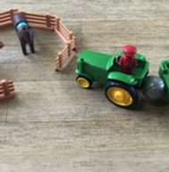 Jeu de mise en scène "sur le thème de la ferme"