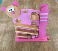 Jeu d'exercice tobogan à boules