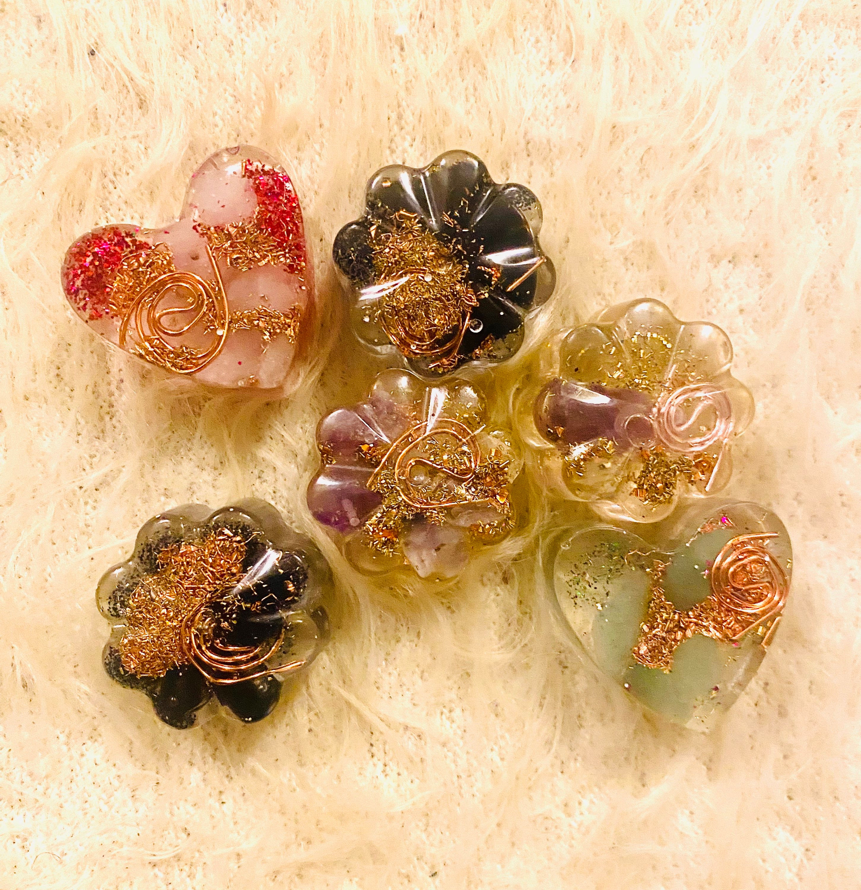 4 Mini Pocket Pocket Orgonites (Random)