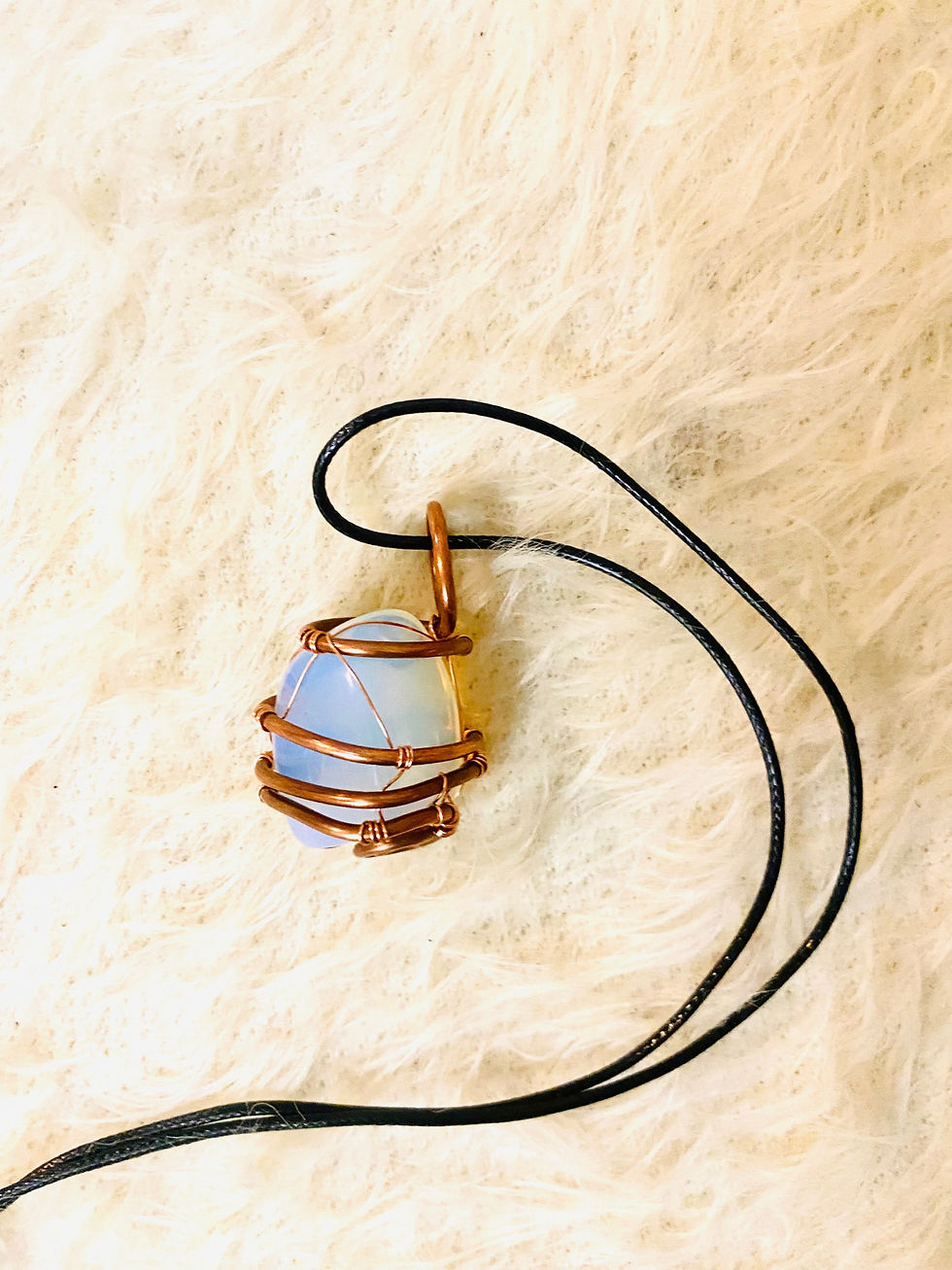Thumbnail: Opal Pendant w/ Copper