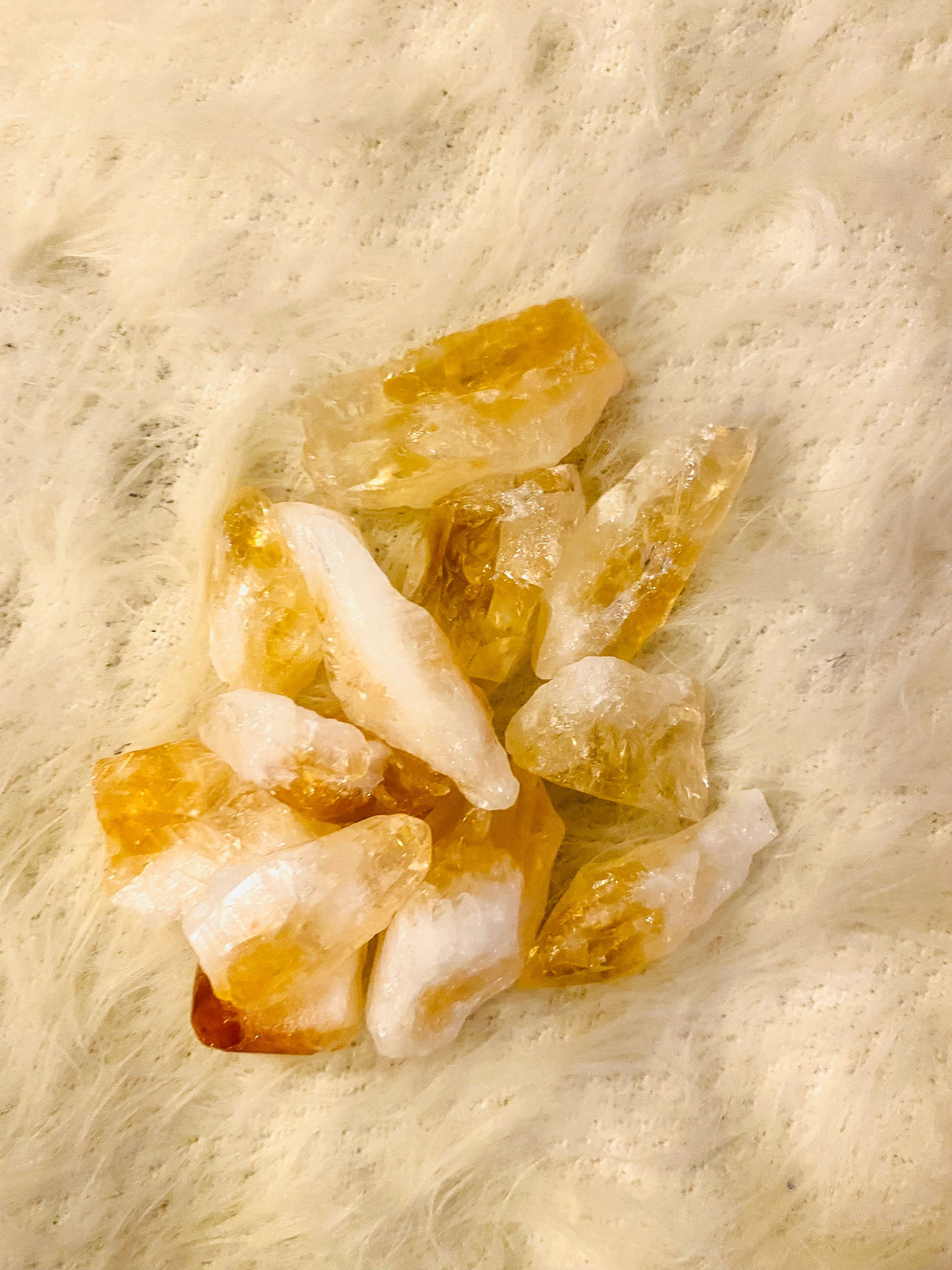 Raw Citrine Points