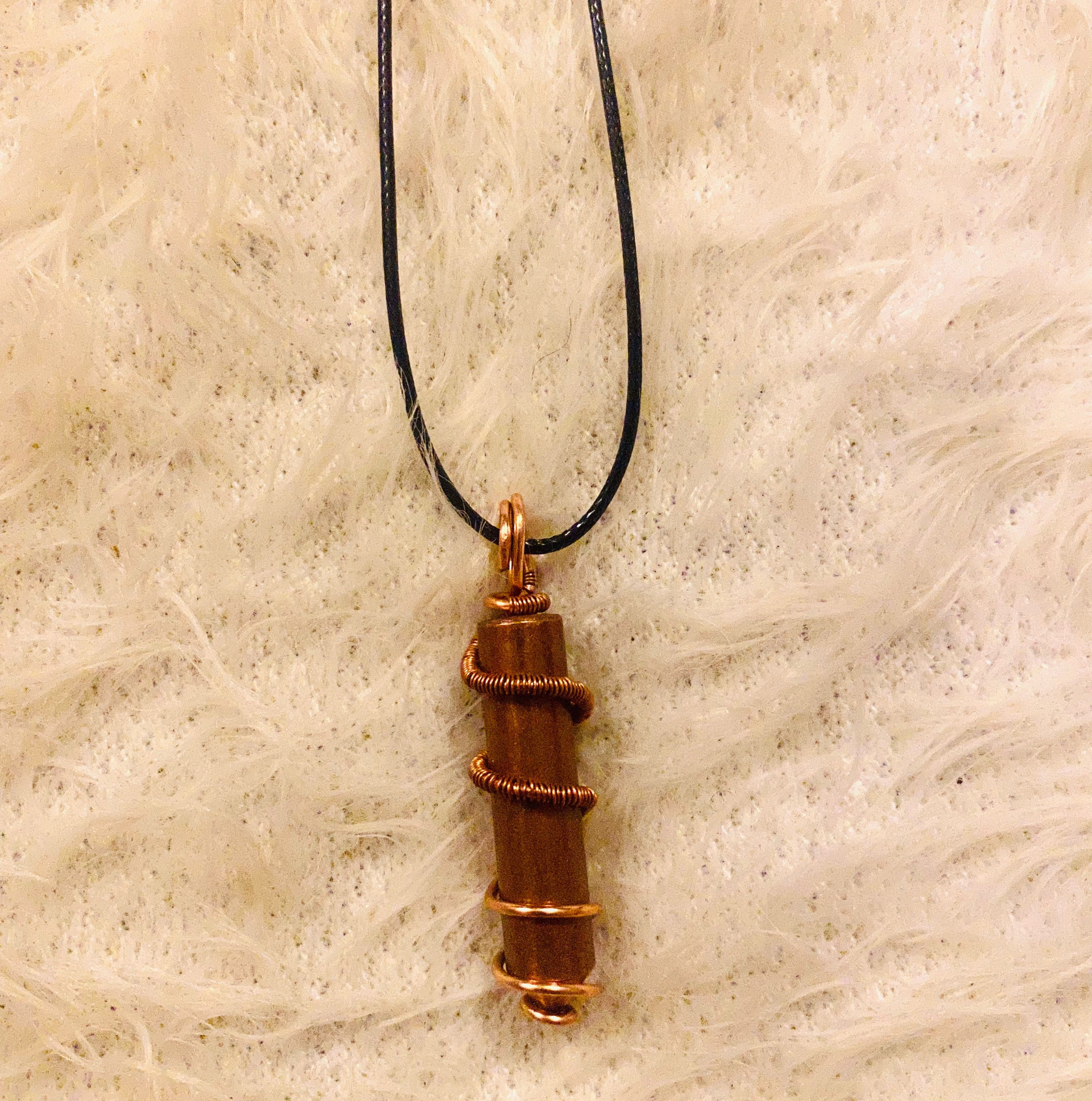 Copper Bullet Necklace