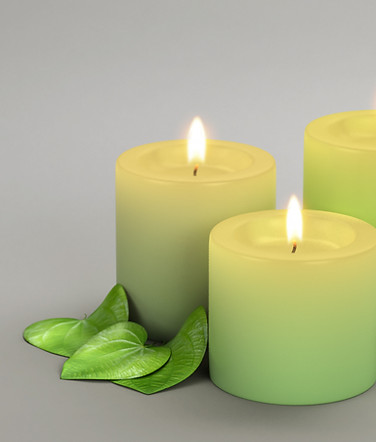 Trio de velas