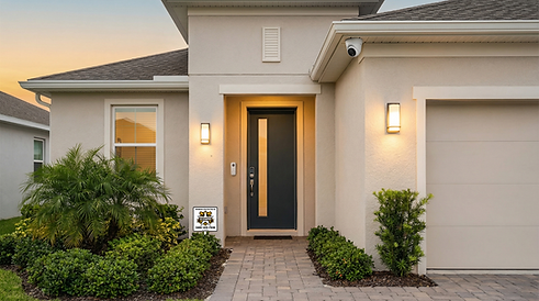 Florida home protected by Alarmpro security alarm and camera system