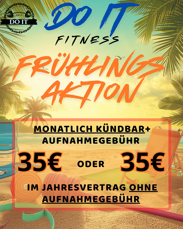 Do It Fitness Aktion Passau Fitnessstudio