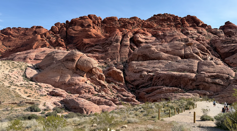 Red Rocks formations at the 1st stop
