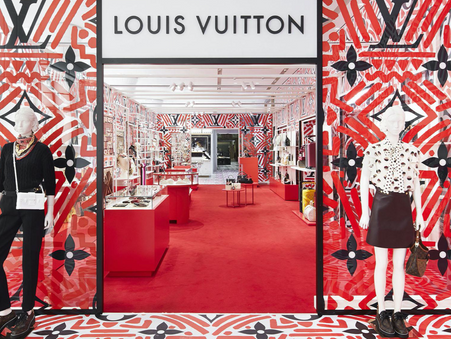 LOUIS VUITTON POP-UP SHOP AT HARRODS