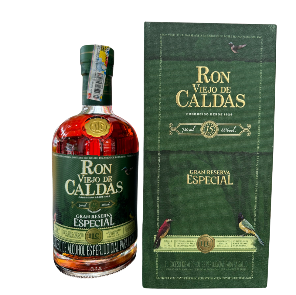 Ron Viejo de Caldas Gran Reserva 15 años 750ml
