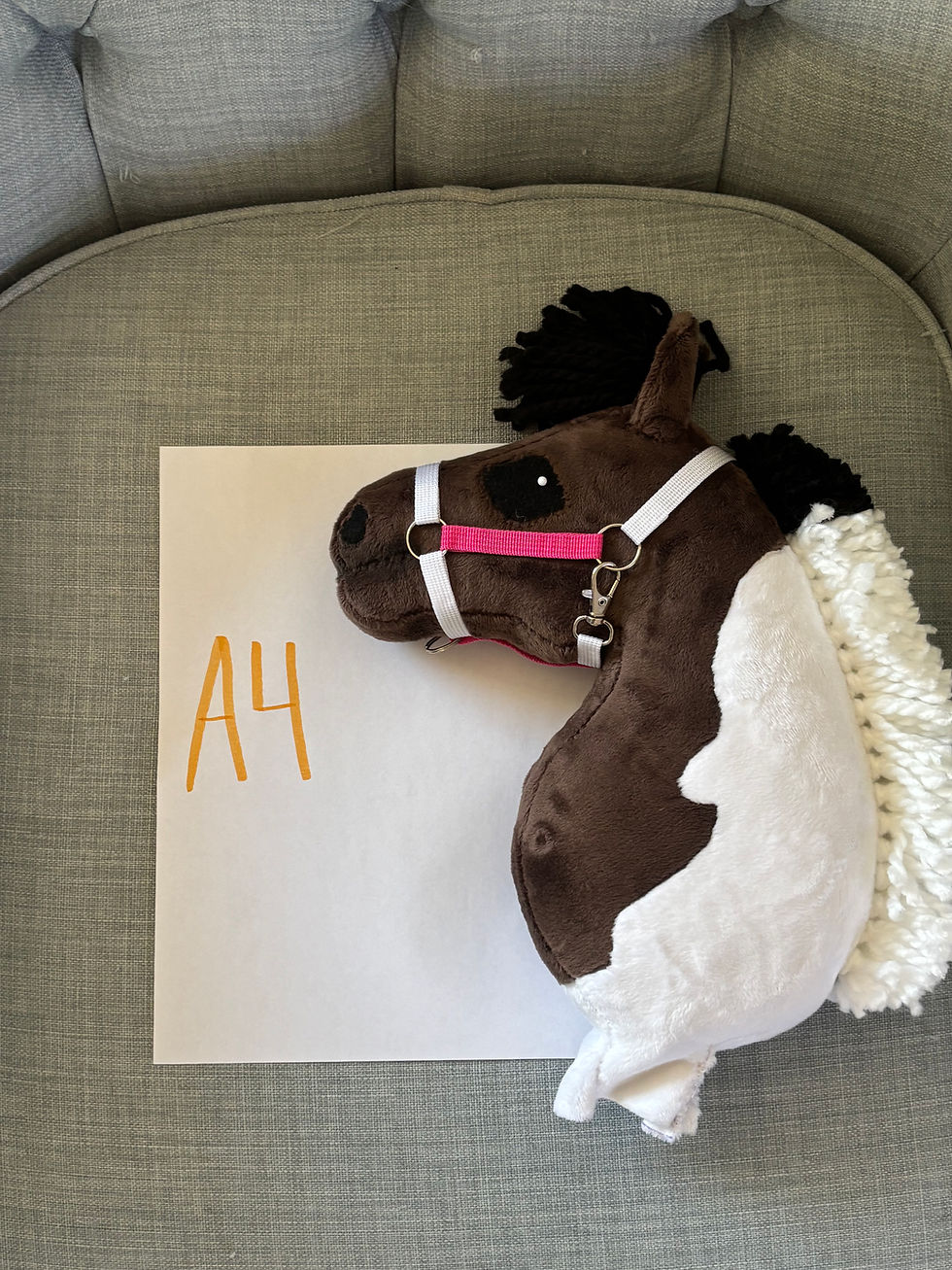 Thumbnail: Bay Pinto Hobbyhorse Foal
