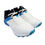 Thumbnail: Kookaburra Pro 1500 RBR White/Blue Cricket Shoes