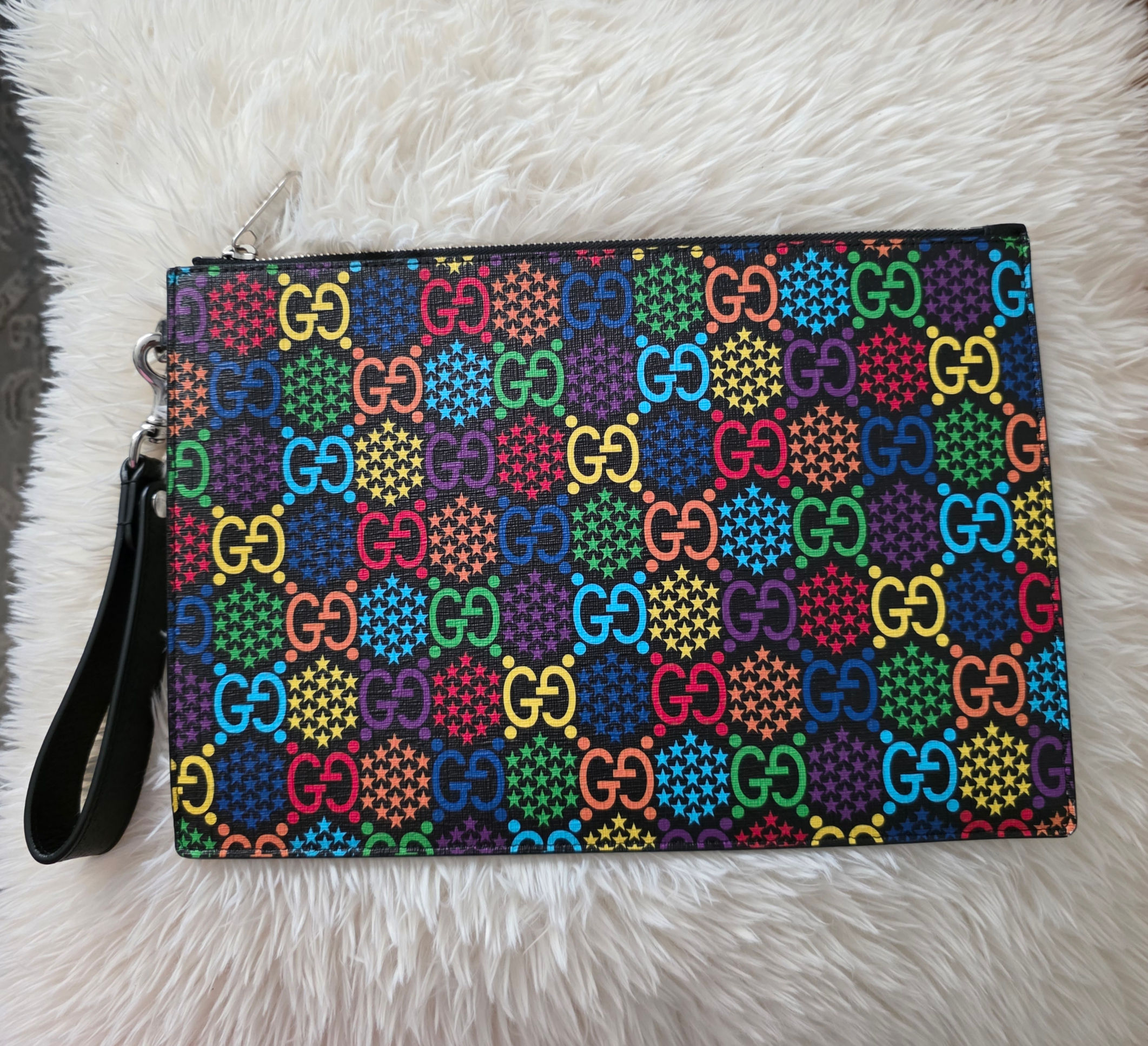 Gucci Psychedelic Zip Wrislet Pouch *LIMITED EDITION*