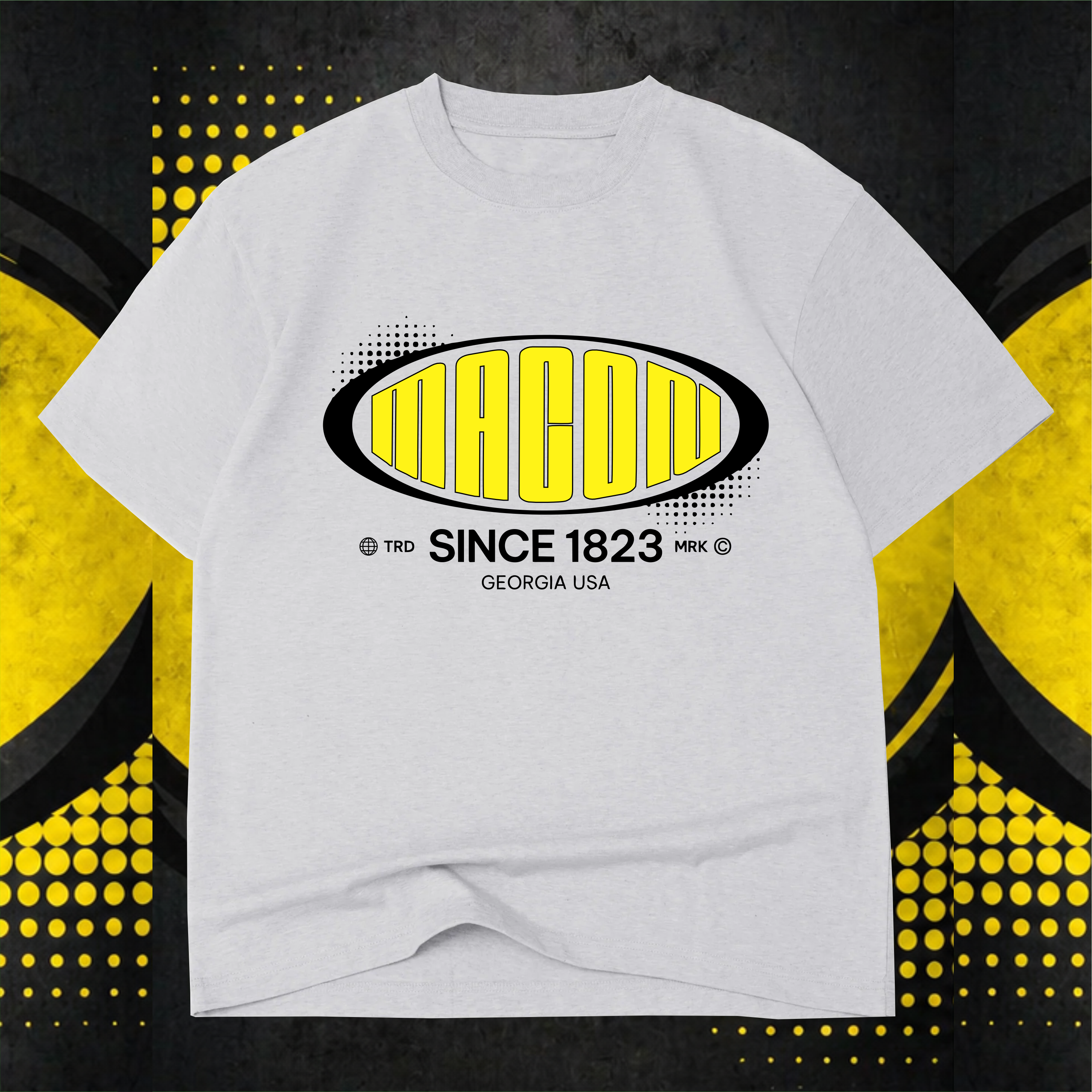 RETRO MACON CROPPED TEE