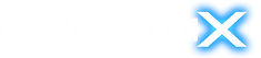 Light Dynamix logo in white on transparent background. Light Dynamix is a light show drone company