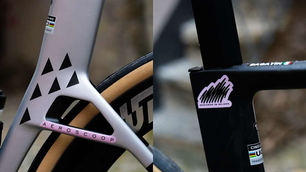 Miniaturbild: Cinelli Aeroscoop Team Edition Carbon Rahmenset
