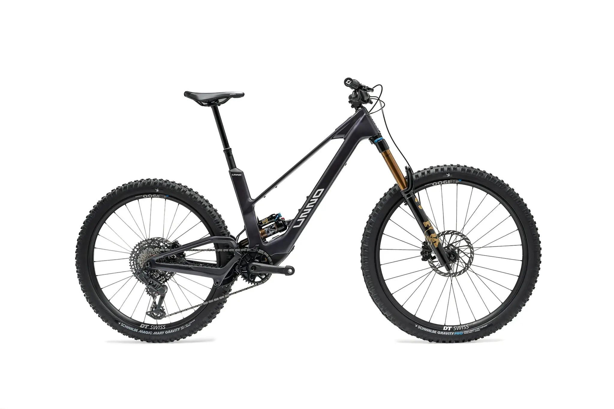 UNNO MITH Race Carbon Full-Power eMTB | Avinox M2S & Fox 38 Factory