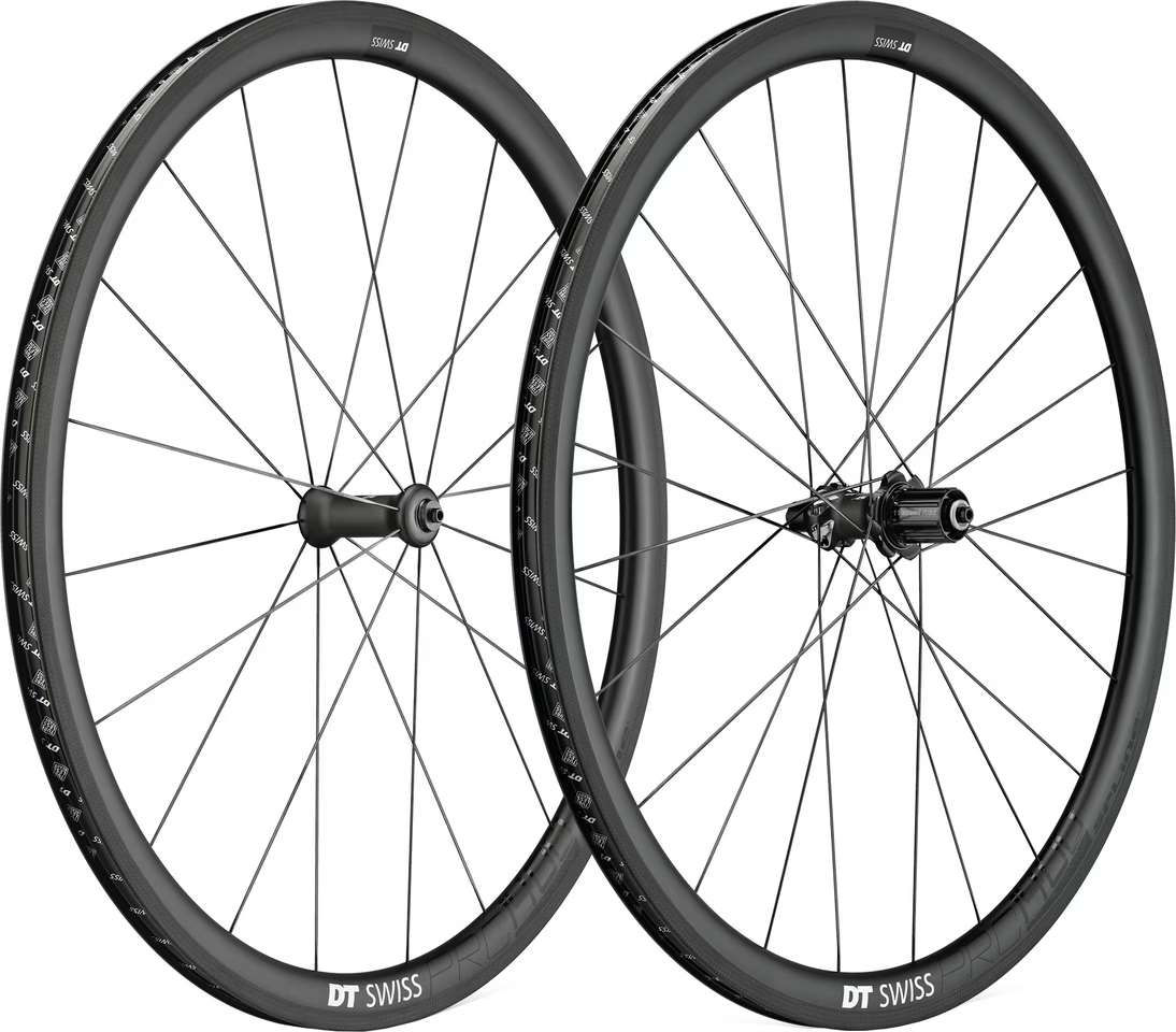DT Swiss PRC 1400 SPLINE 35 Carbon Rim Laufradsatz | 28"