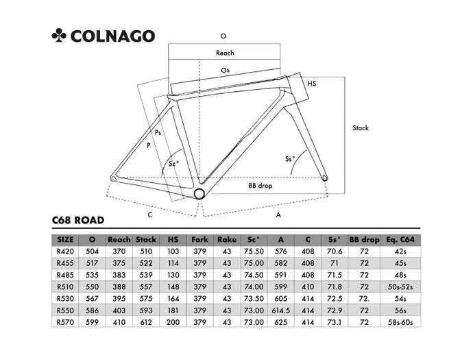 Miniaturbild: Colnago C68 Rahmenset