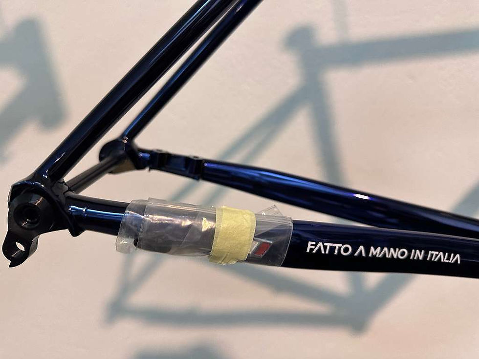Miniaturbild: Battaglin Power+ Evo Disc Rahmenset | Cromovelato