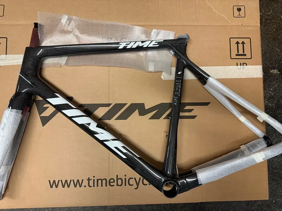 Miniaturbild: TIME Alpe d'Huez 01 Rahmenkit transparent carbon | Disc