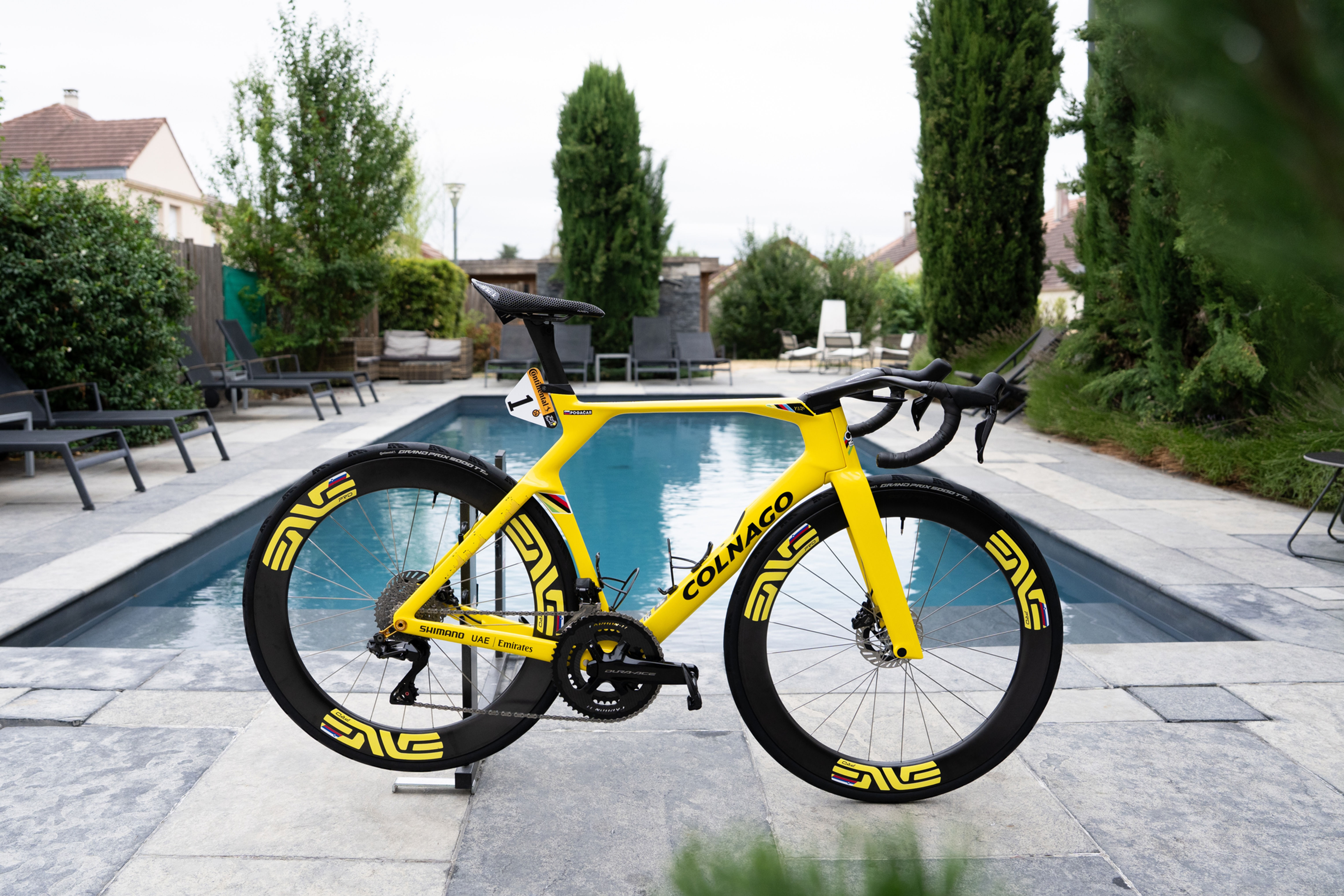 Colnago Y1RS Tour de France Gelb TF26 | Shimano Dura Ace Di2 | Enve SES 4.5 C