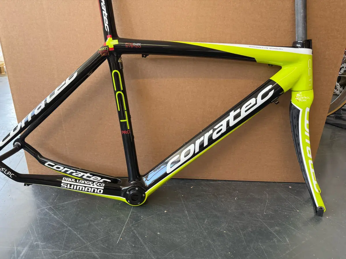 Corratec CCT Pro Carbon Rahmenset | Felgenbremse