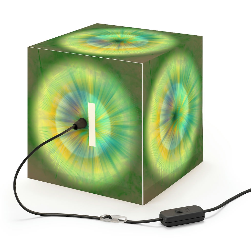 Thumbnail: Glassy Dandelion Cube Light