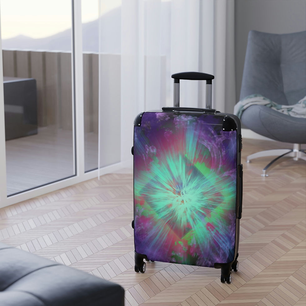 Thumbnail: Vibrant Aurora Suitcases