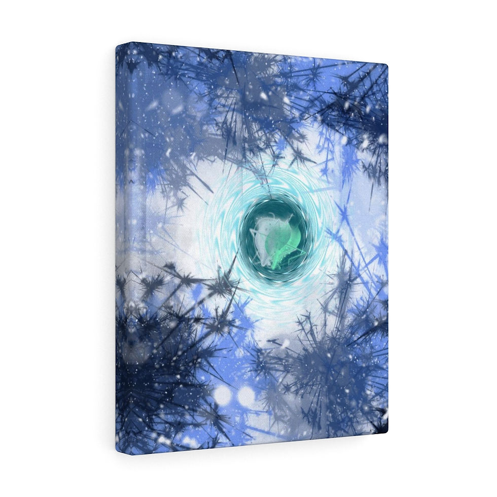 Thumbnail: 2 Hearts One Canvas Gallery Wraps