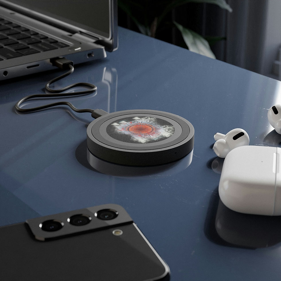 Thumbnail: Card of Suns Wireless Charging Pad